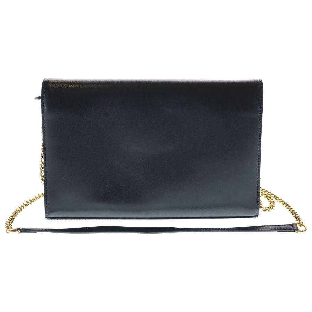 FENDI (フェンディ) キャナイエフ チェーンショルダーバック ブラック 
