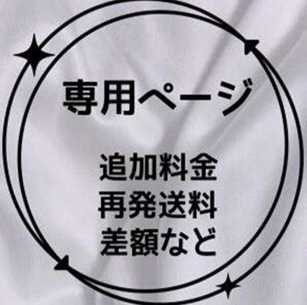 「サマーさん」別途追加料金 追加料金等の別途追加料金専用ページ　追加料金、再発送料、差額など