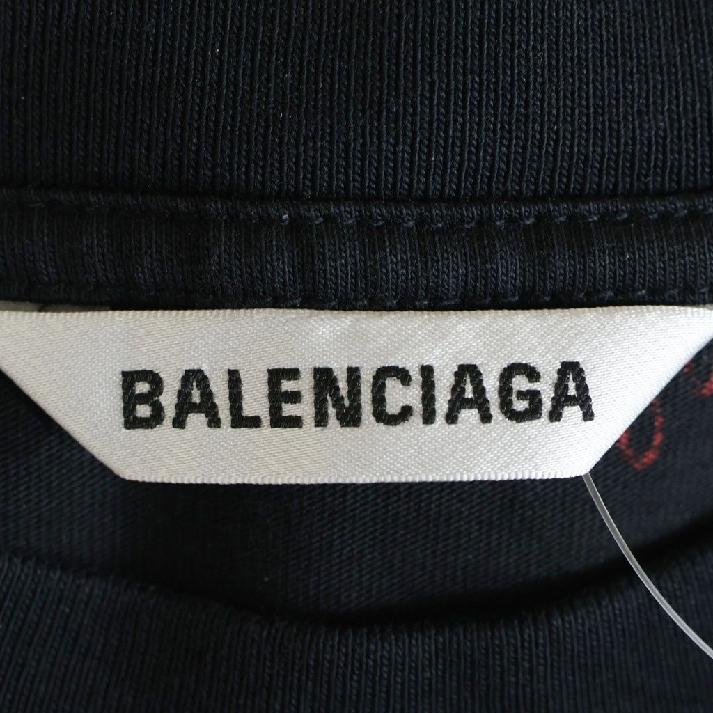 BALENCIAGA (バレンシアガ) ロゴビックシルエットシャツワンピース