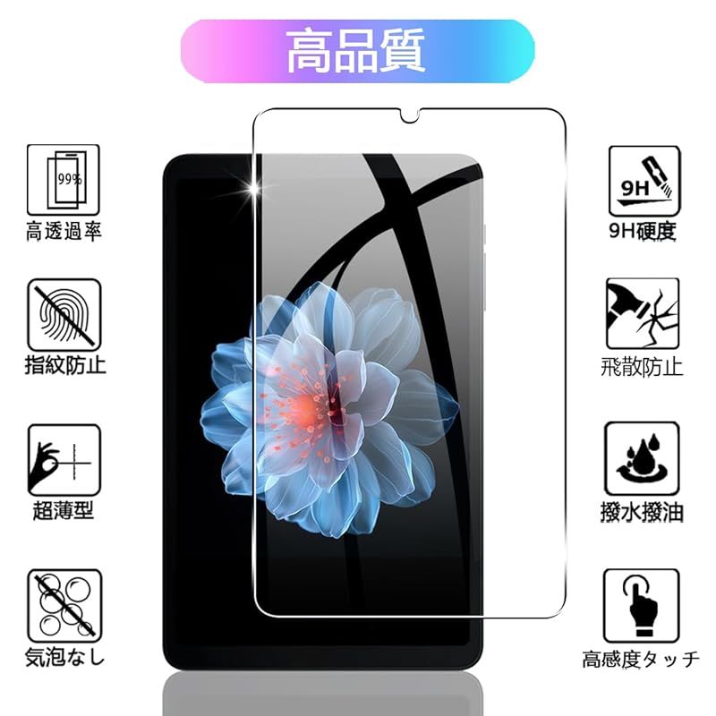 新品】 【2枚セット】 対応 iPlay 60 mini Pro/Turbo ガラスフィルム 2