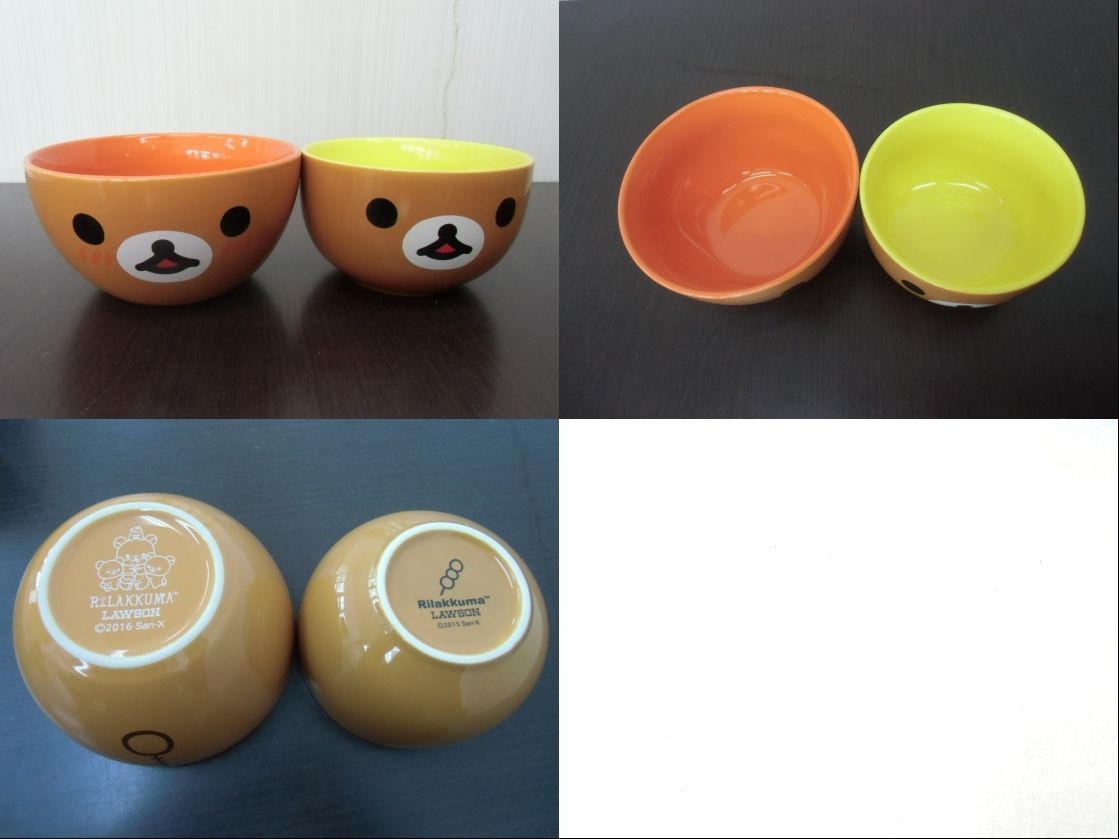 人気セール，正規品】 MP-00627 未使用 リラックマ 食器セット ガラス