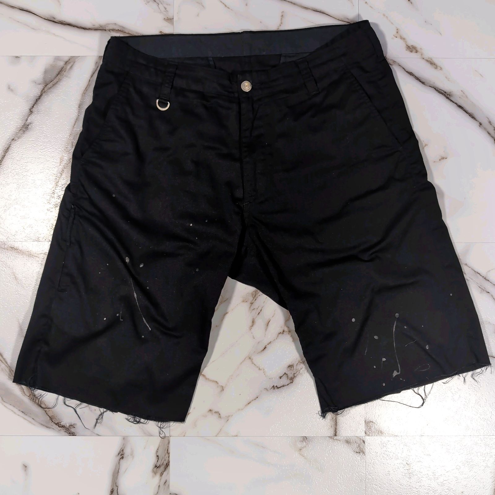 uniform experiment DRIPPING SHORTS BLACK uniform experiment