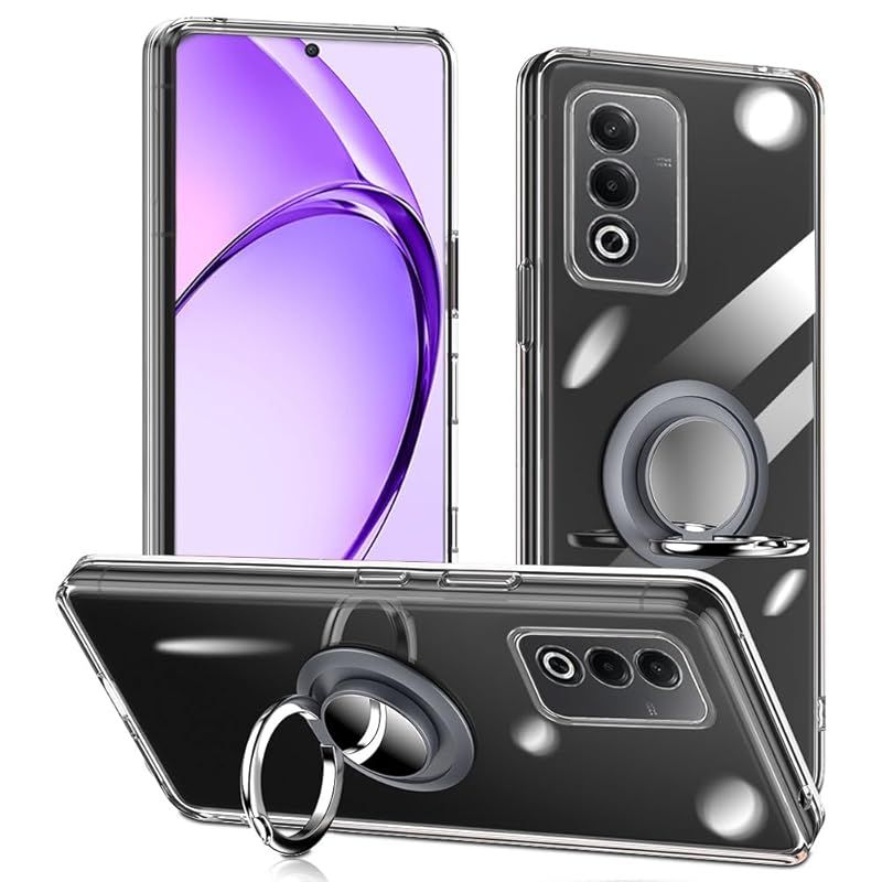 新品】 OPPO A3 5G / A3 Pro 5G ケース リング付き 透明 スマホケース