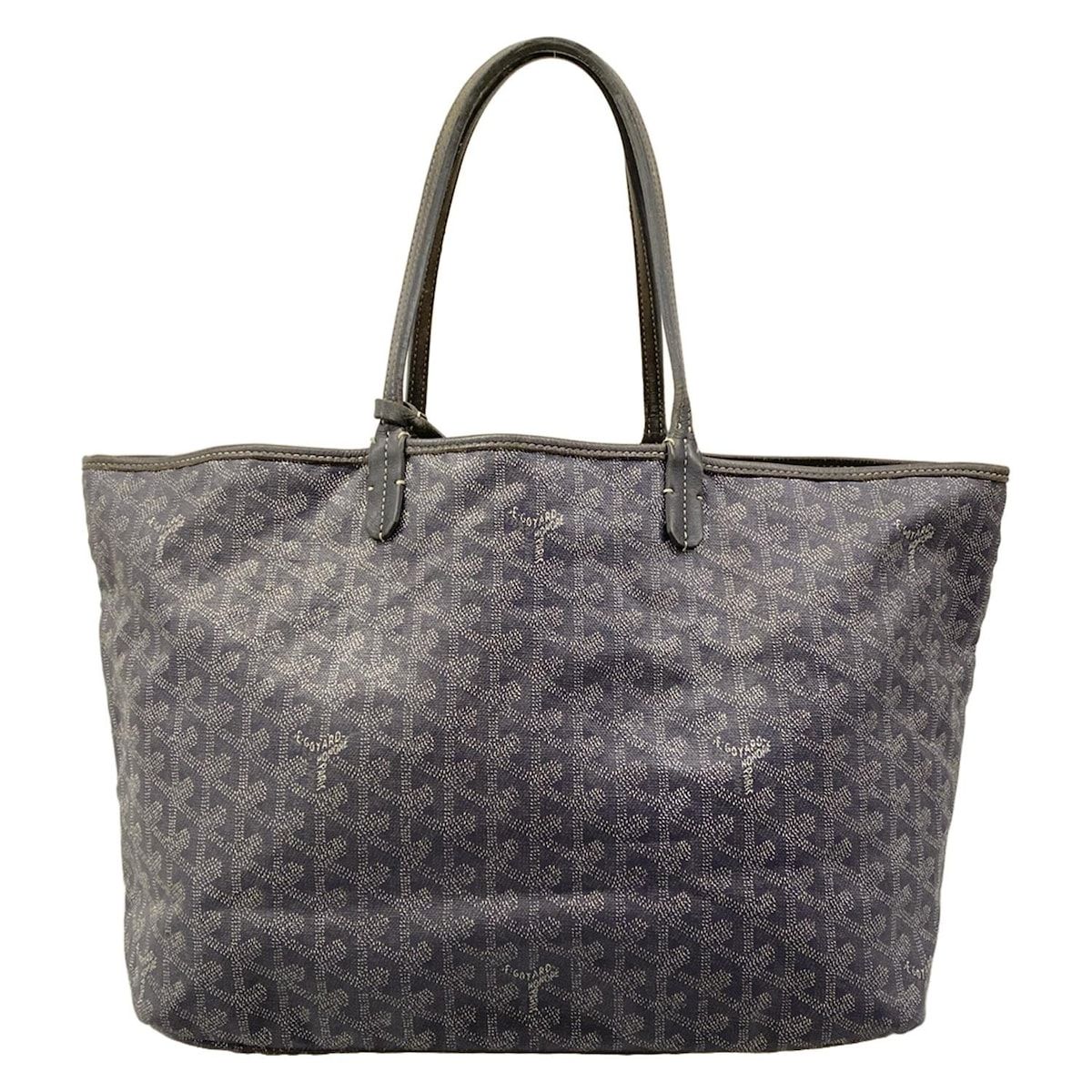 GOYARD(ゴヤール) トートバッグ サンルイPM グレー レザー - メルカリ