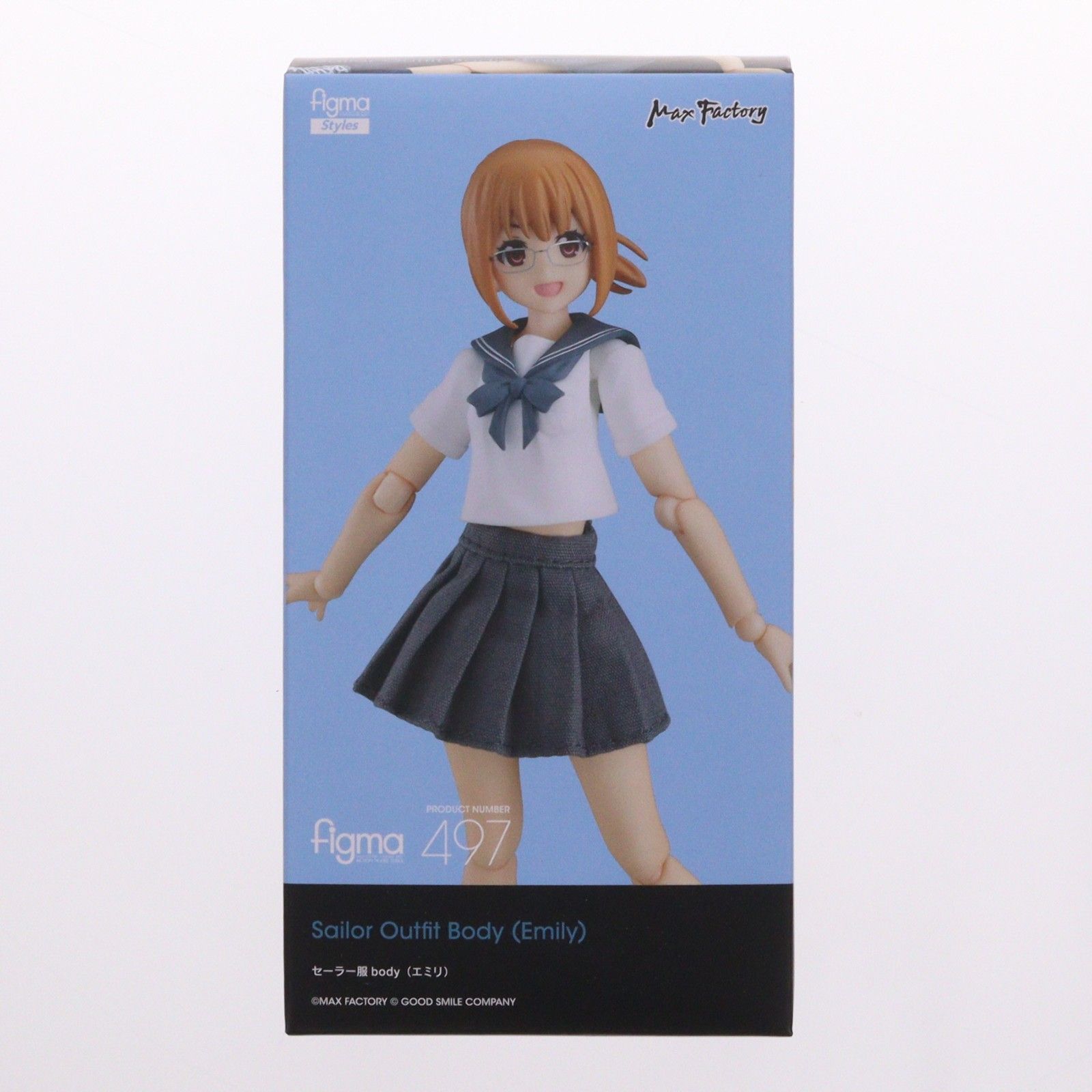 figma 497 Cuerpo de uniforme de marinero (Emily) figma Styles Figura móvil completada Max Factory