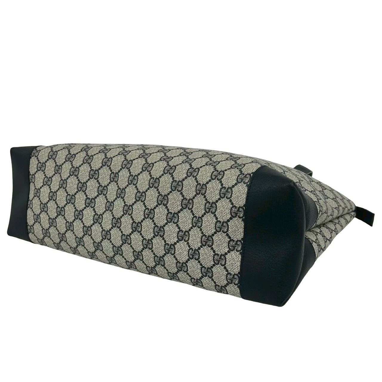 極 美品 GUCCI グッチ オールドグッチ ヴィンテージ GG ロゴ レザー 本