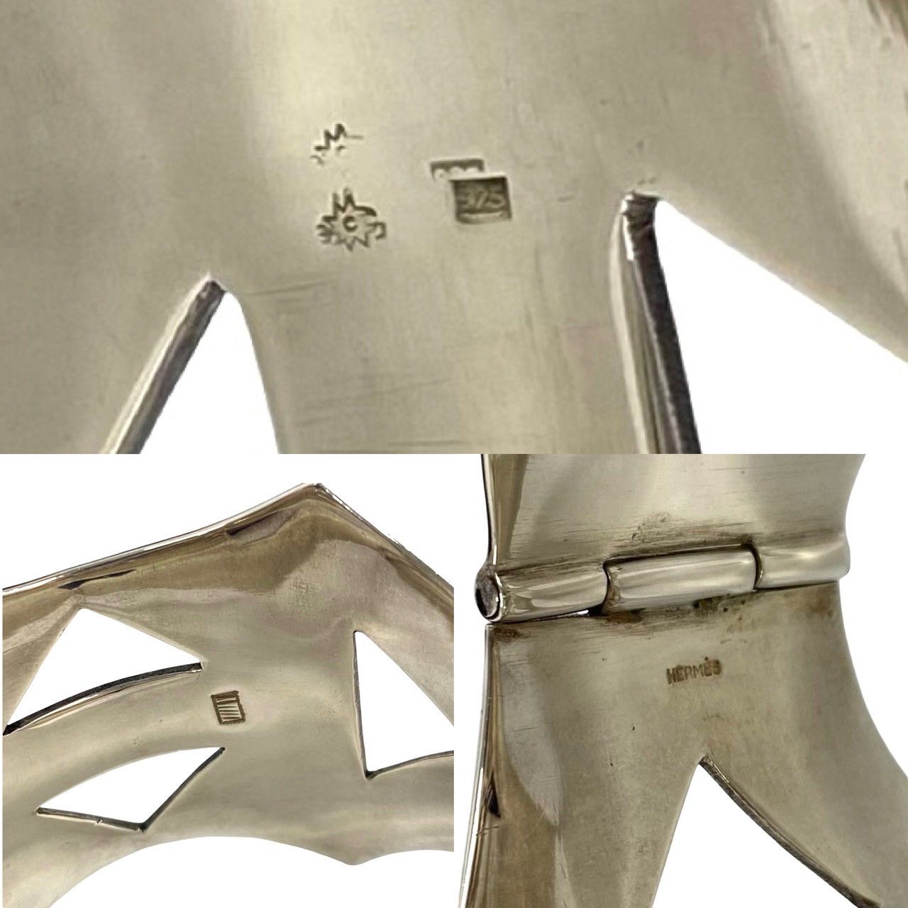 極 美品 希少品 HERMES エルメス トゥアレグ ブレスレット シルバー925