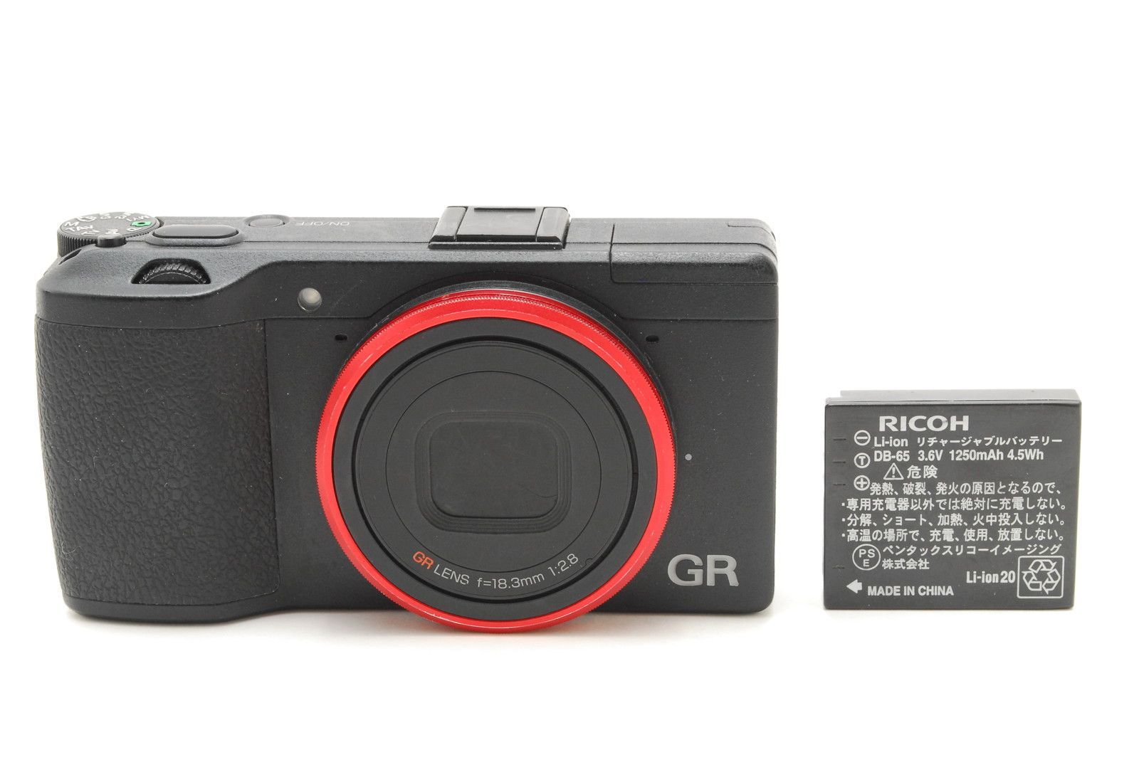 超美品】リコー RICOH GR 16.2MP デジタル コンパクト カメラ DIGITAL