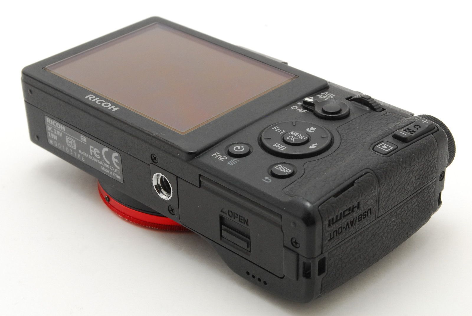 超美品】リコー RICOH GR 16.2MP デジタル コンパクト カメラ DIGITAL