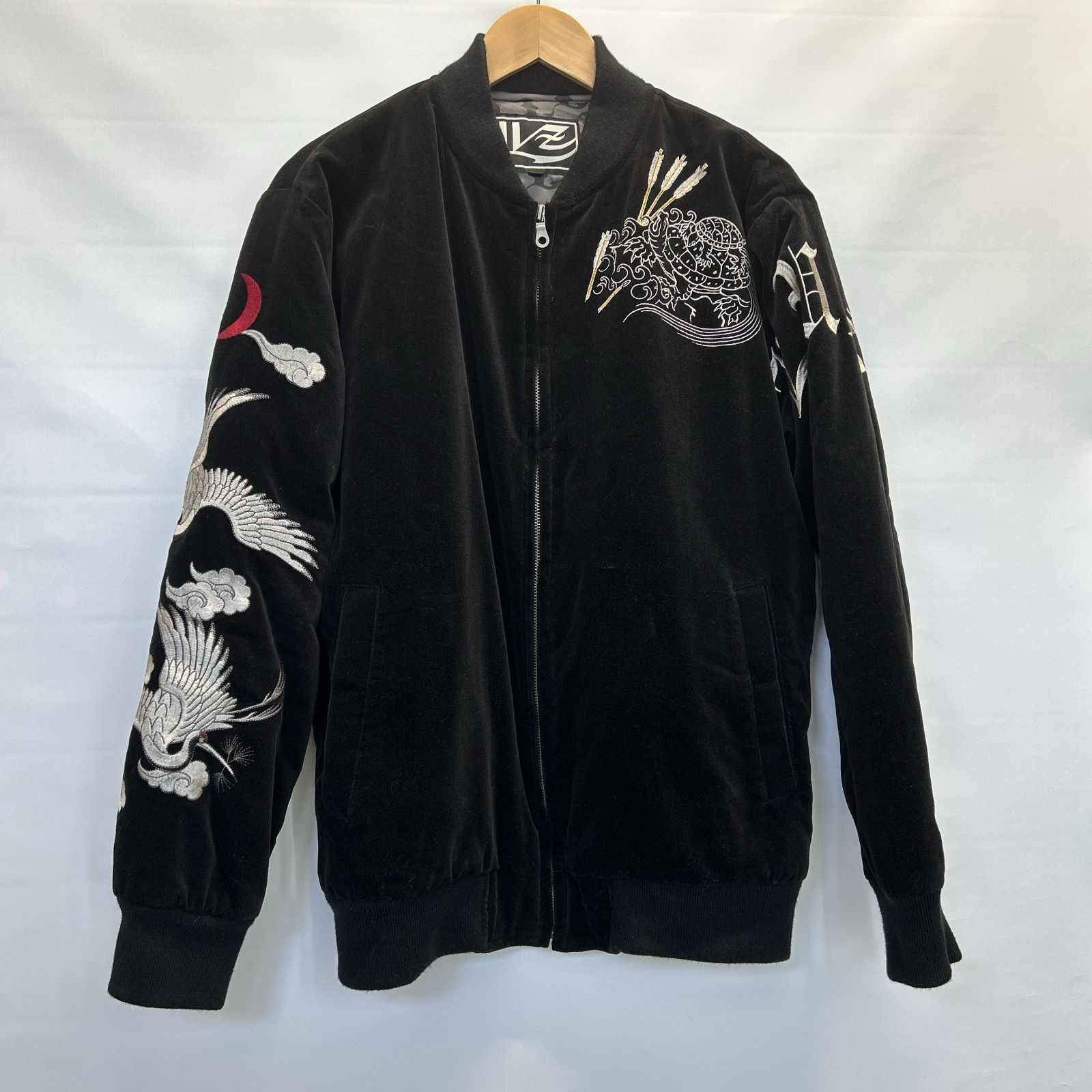浜館75-2324] LUZ LIFE UNDER ZEN ベロアスカジャン サイズ：2 [中古品 
