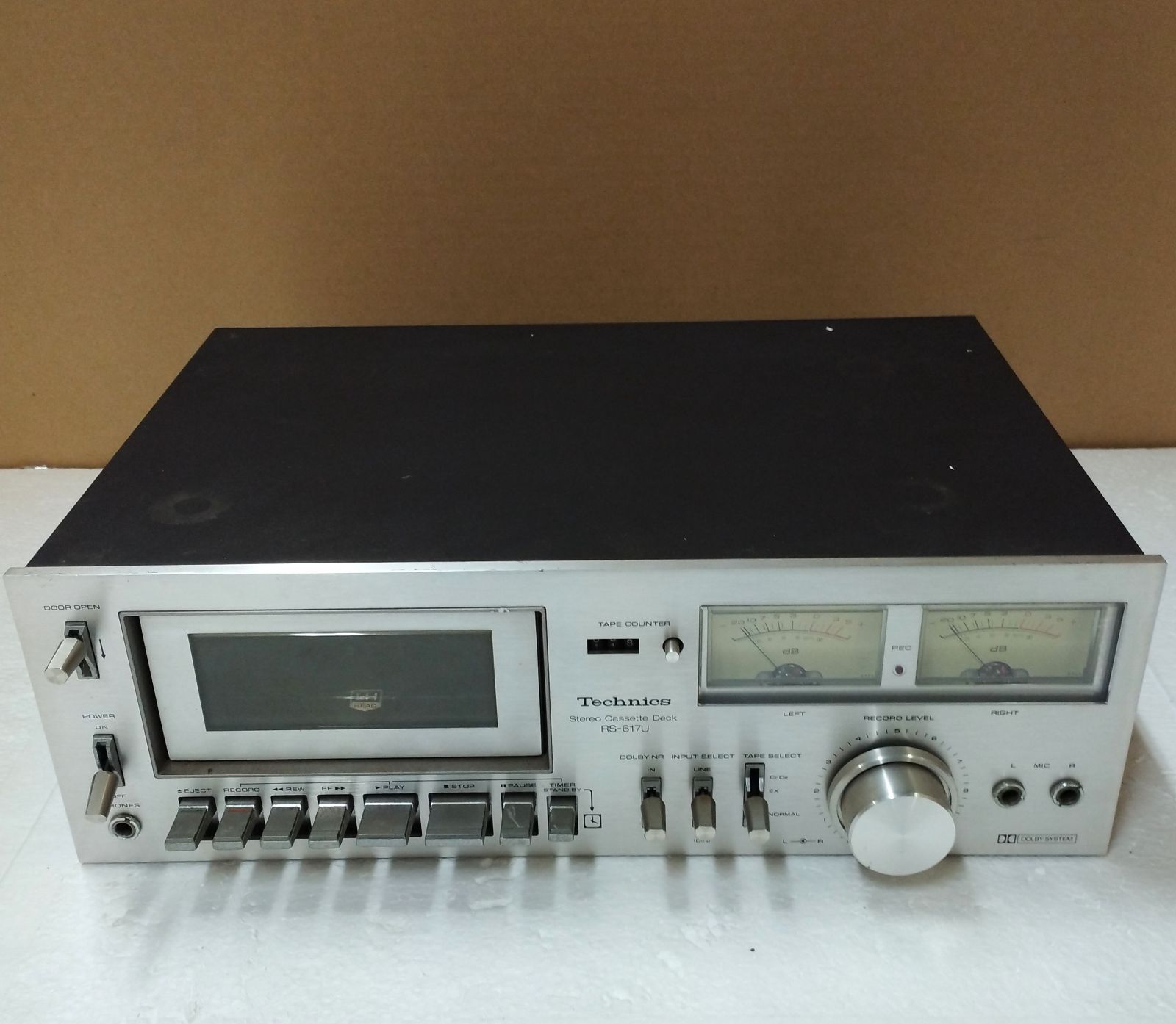 D14391】 Technics テクニクス SU-7700 アンプ +RS-617Uカセットデッキ