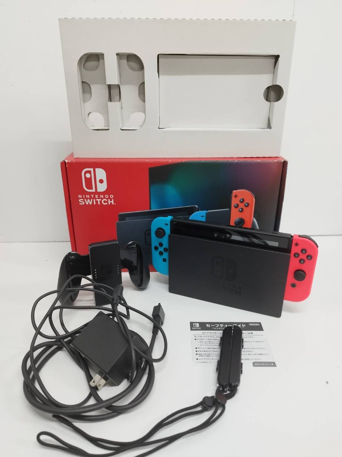 良品】Nintendo Switch 本体 HAC-001(-01)/2021年製/バッテリー強化版