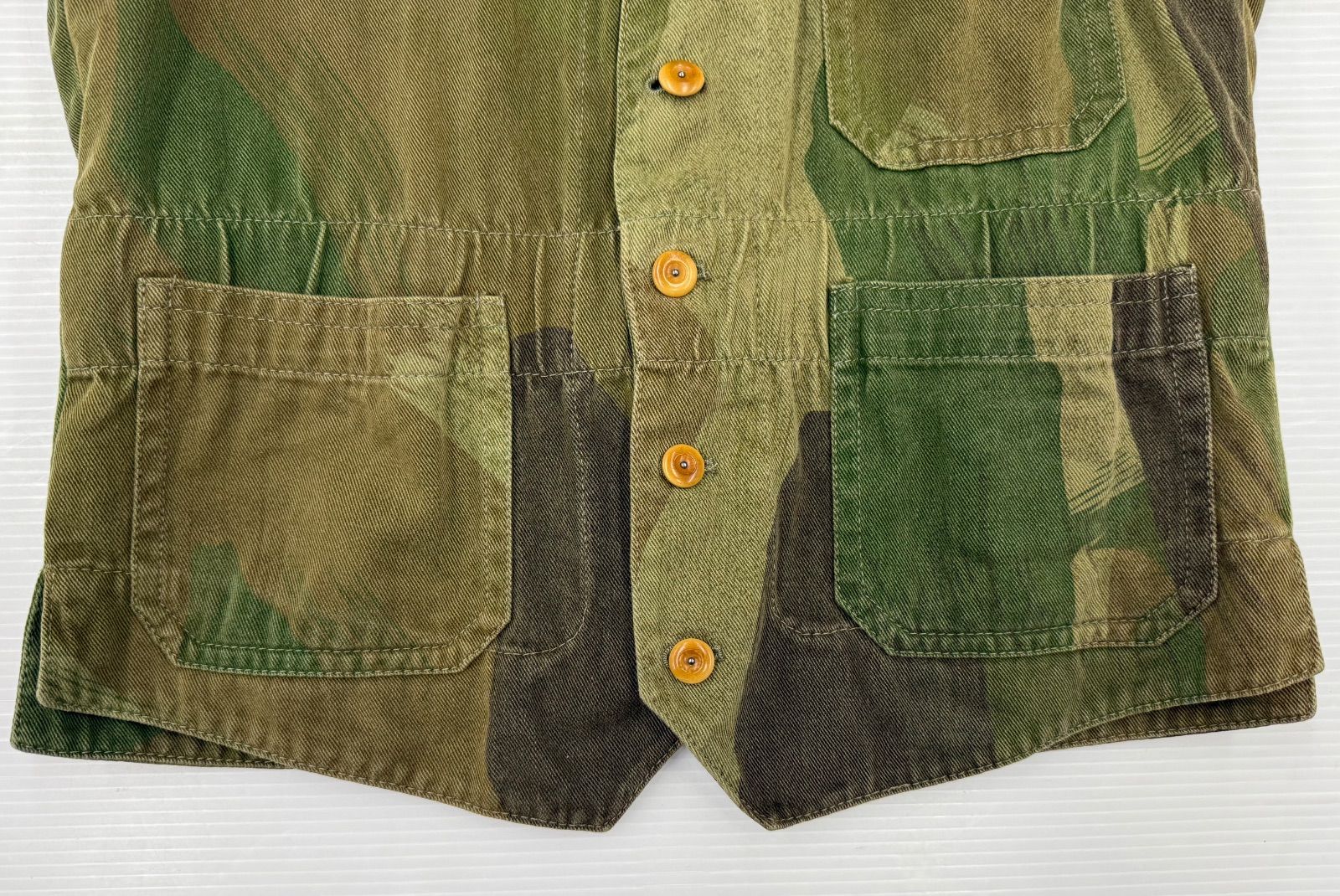 NIGEL CABOURN ナイジェルケーボン 迷彩柄ベスト メンズ トップス
