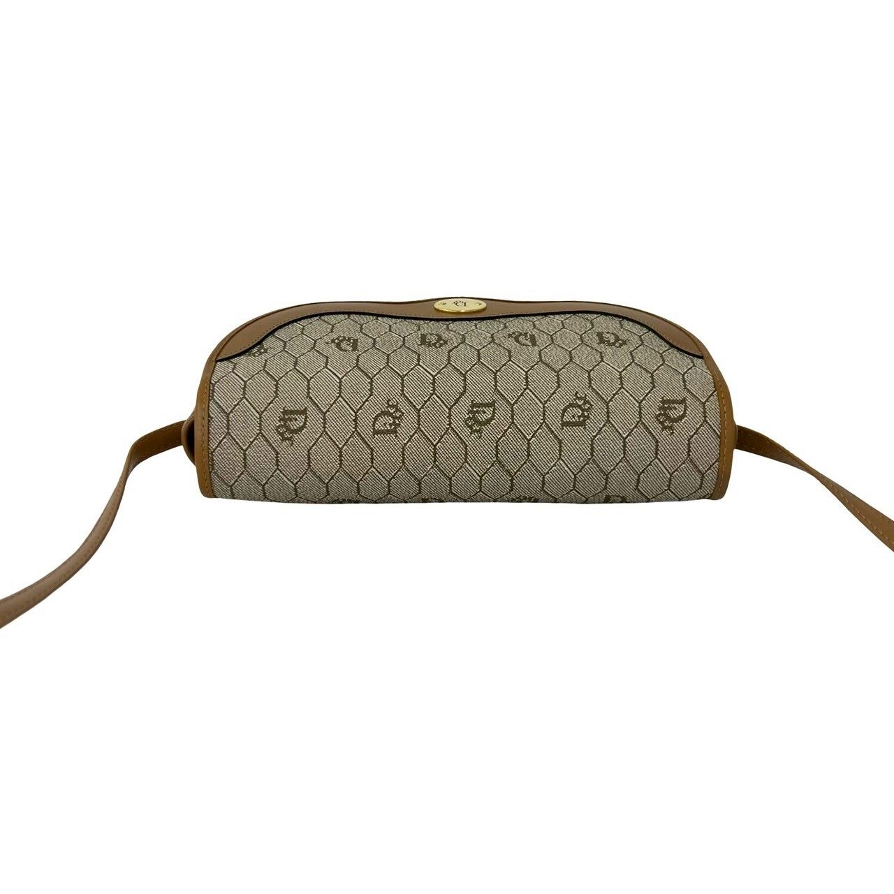 極 美品 Christian Dior ディオール ヴィンテージ ハニカム柄 ロゴ
