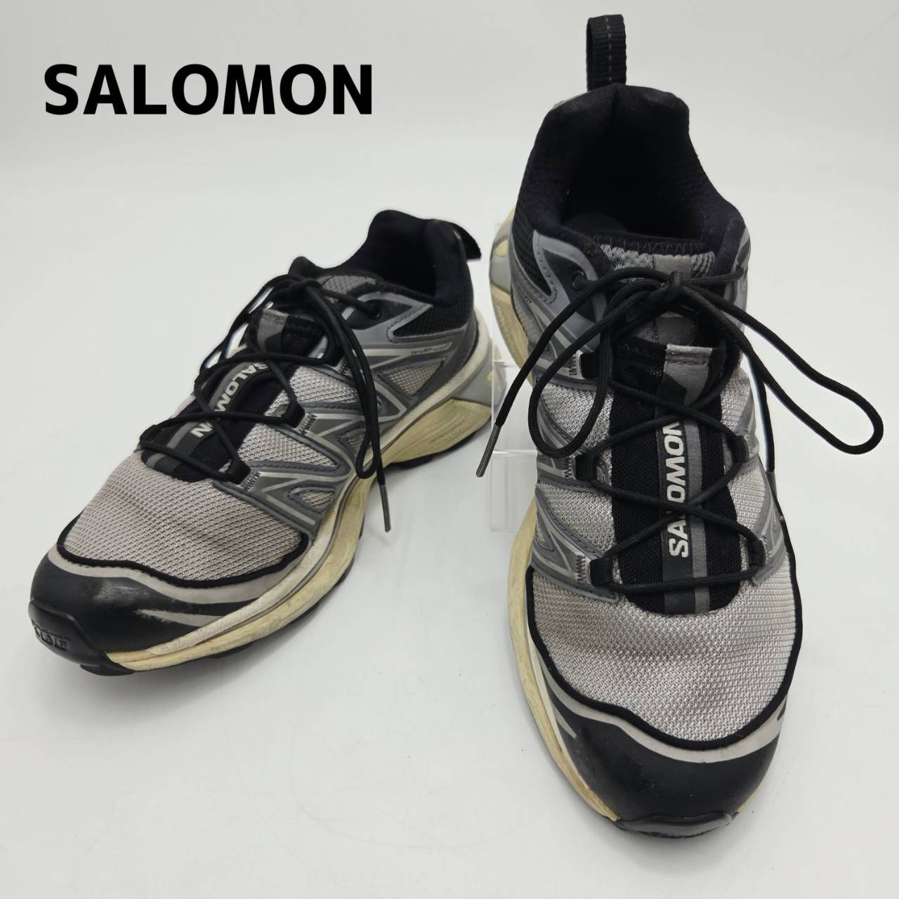 SALOMON　サロモン　スニーカー　トレイルシューズ　XT-6 EXPANSE　416722　ユニセックス　25cm　グレー/灰色