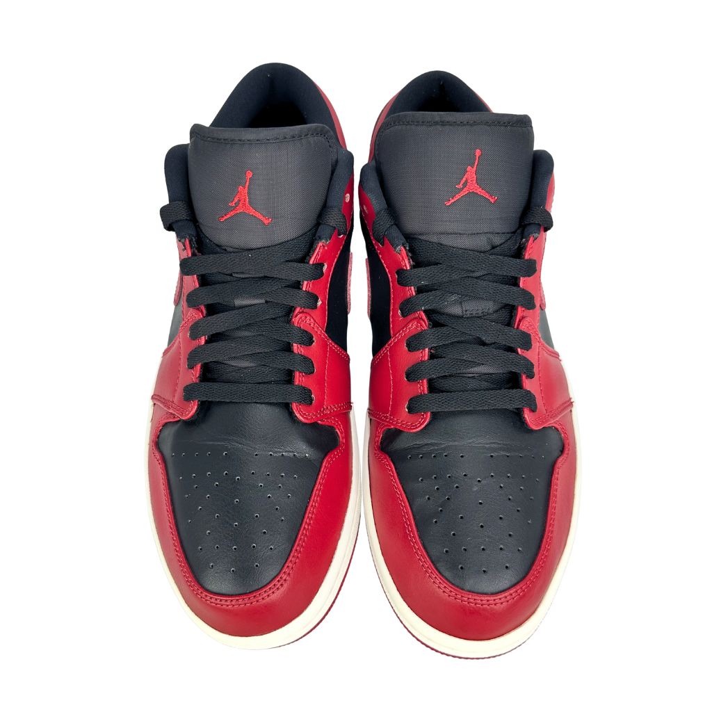 美品 NIKE AIR JORDAN 1 LOW VARSITY RED エア ジョーダン 1 ロー 