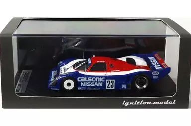 中古】ミニカー 1/43 CALSONIC Nissan R91CP #23 1991 JSPC(ブルー