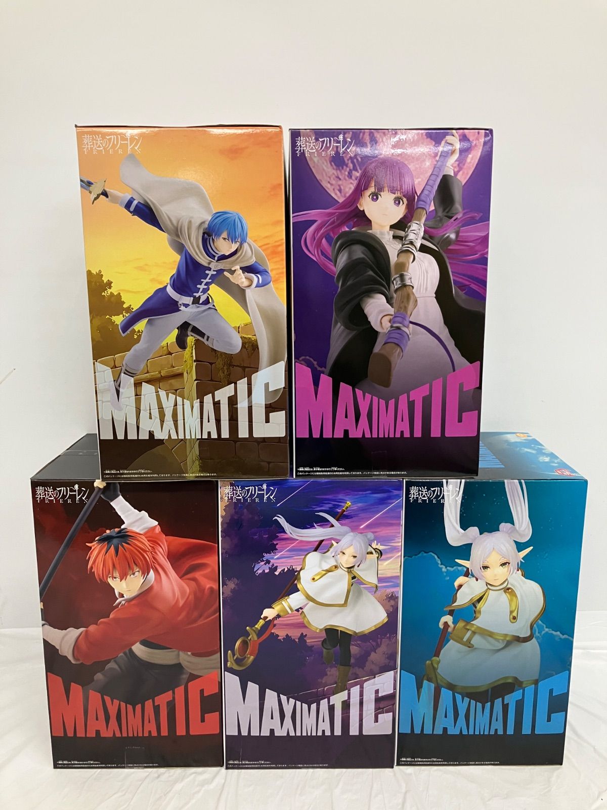 未開封 葬送のフリーレン MAXIMATIC フィギュア 5種セット LF6031 f107 