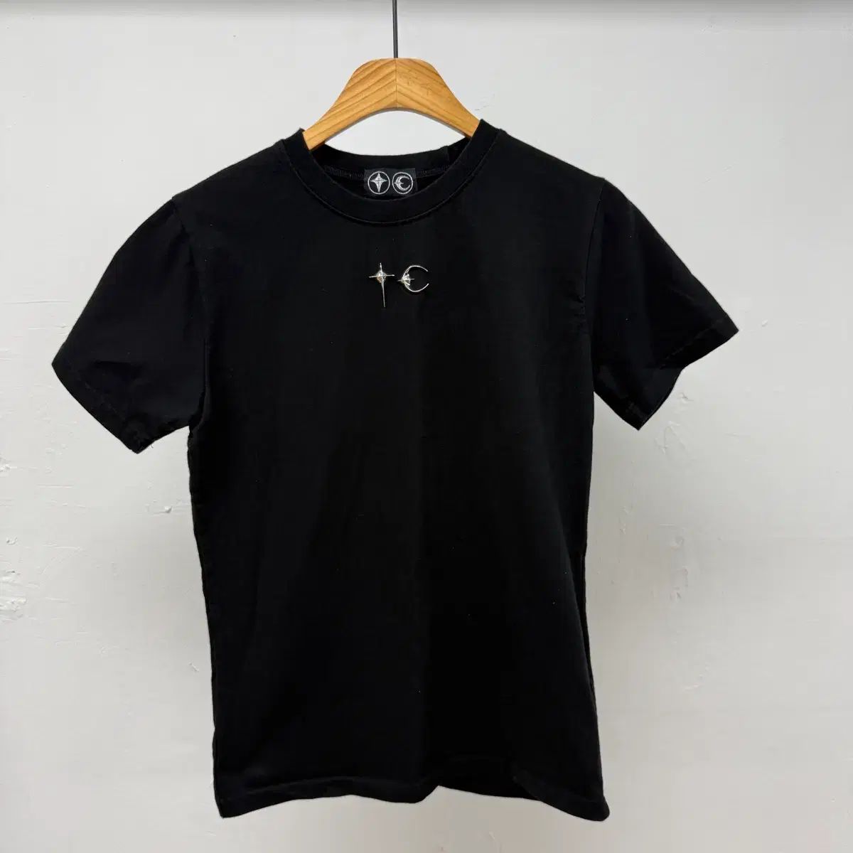 サグクラブ TC メタル ロゴ 半袖Tシャツ ブラック サイズ2 THUG CLUB 