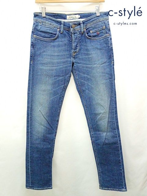D617 [人気] SIVIGLIA シヴィリア デニムパンツ 30 インディゴ イタリア製 ウォッシュ加工 ジーンズ P16EE1P0222JS998 | 