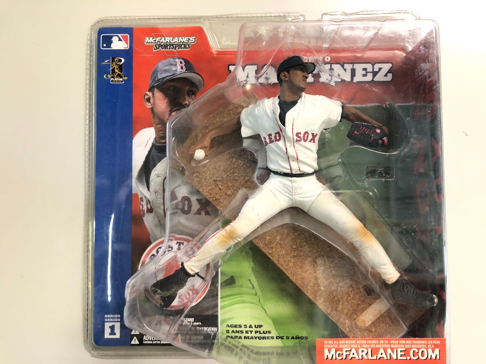マクファーレン・トイズ　MLB ニューヨークメッツ　ペドロ・マルティネス　新品 ☆新品未開封 MLB マクファーレン ペドロ・マルティネス ボストン