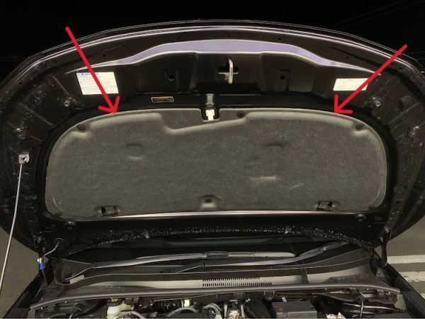 トヨタ 純正品 クリップ6個付き US仕様 フロントフード