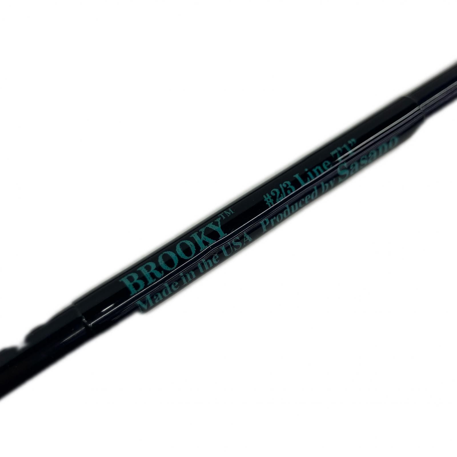 フライロッド 佐々野つり具店 BROOKY ブルッキー 7'11'' ＃2/3 2pcs