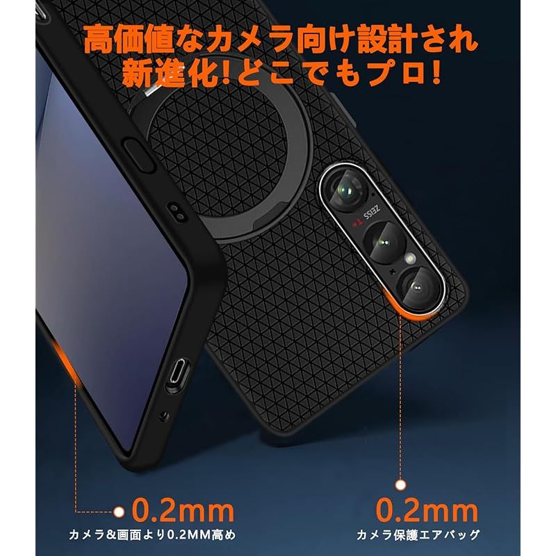 新品】 GULEIYAA Xiaomi 11t/11t pro ケース Magsafe対応 360°回転