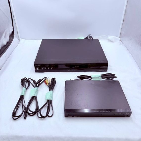 【❗️✨録画も再生もまとめて✨❗️】maxell BDプレーヤー＆東芝 HDD/DVDレコーダー 2台セット
