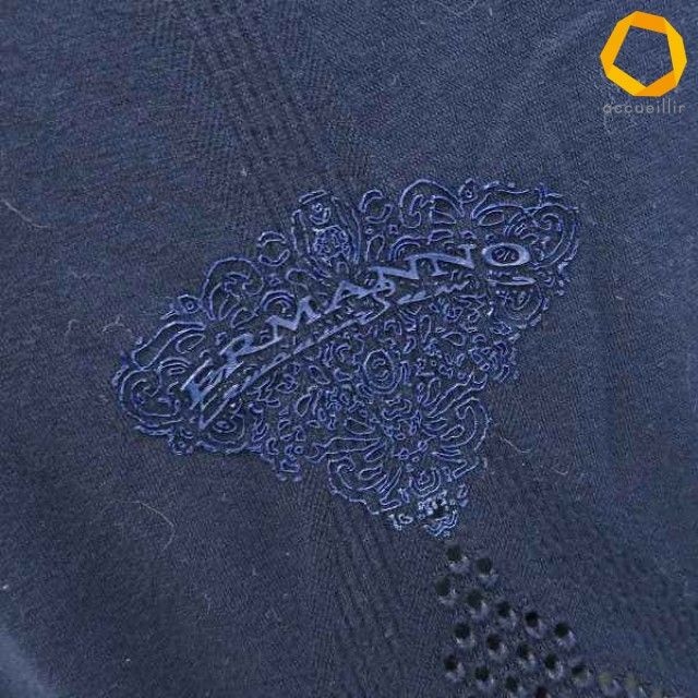 イタリア製 ERMANNO SCERVINO ロゴ刺繍 ボーダーカットソー エルマンノ シェルヴィーノ ERMANNO SCERVINO イタリア製 カットソー