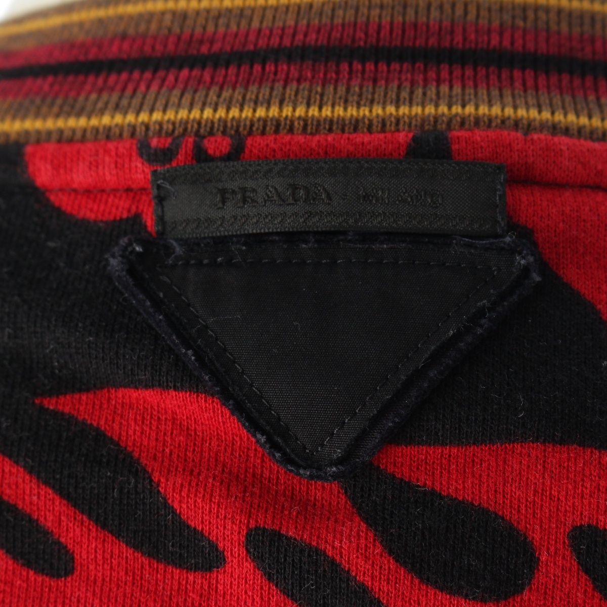 14SS PRADA ハイビスカス モチーフ スウェット UJL794 プラダ 14SS