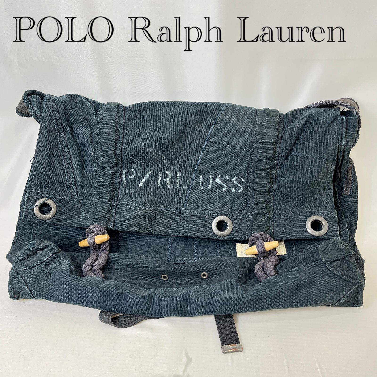 POLO Ralph Lauren SHIPYARD SUPPLY CO. キャンバスショルダーバッグ