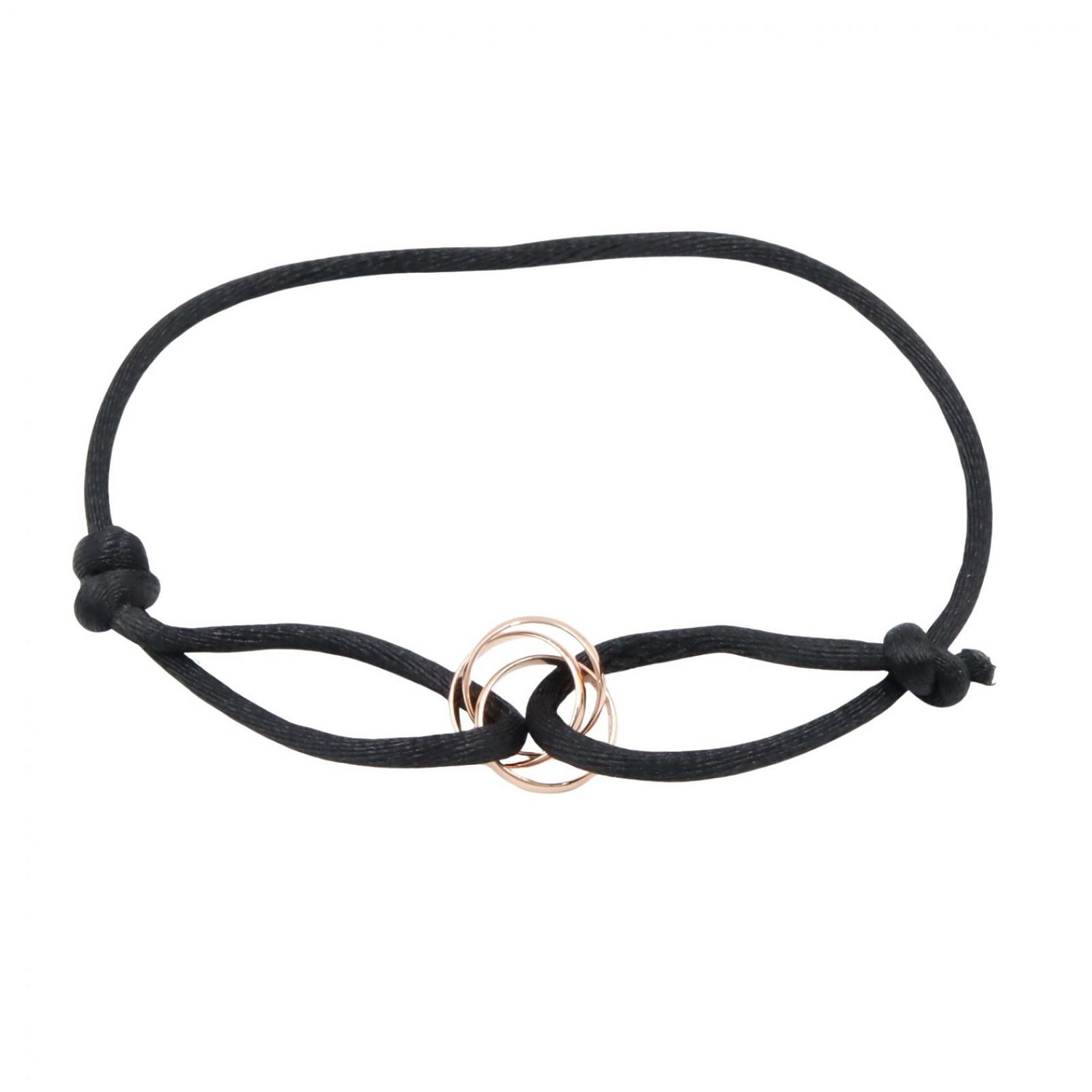 カルティエ CARTIER ブレスレット トリニティ コード ブレスレット 腕