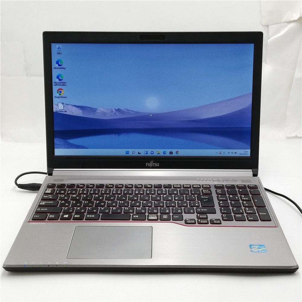 富士通 E753/G Win11 i7 8GB SSD240GB office 初心者OK】富士通 E753/G Core i5 8GB Win11 Office済 - メルカリ