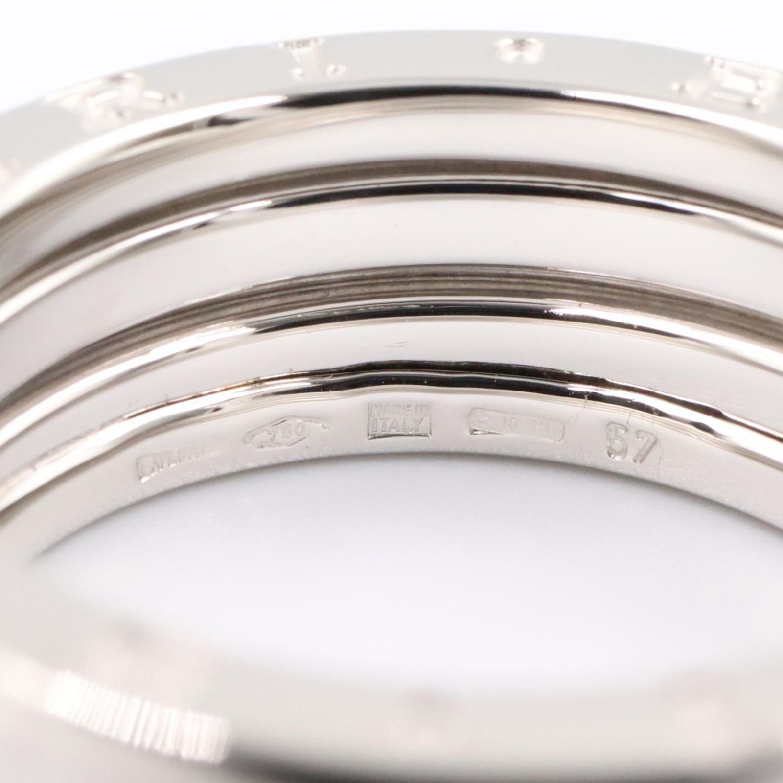 ブルガリ BVLGARI リング・指輪 B-zero1 ビーゼロワン リング 3バンド 