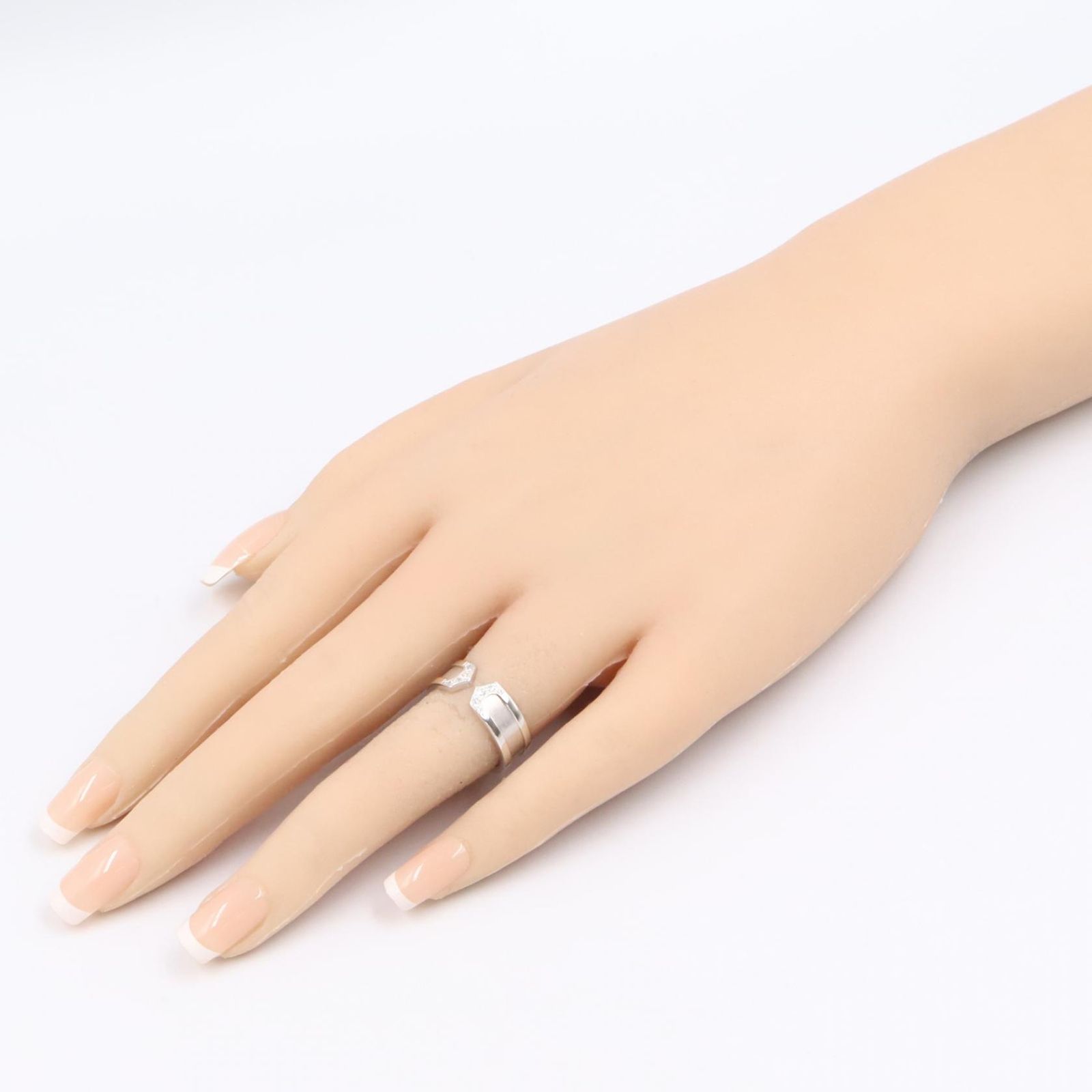 カルティエ CARTIER リング・指輪 C2 リング K18WG（ホワイトゴールド