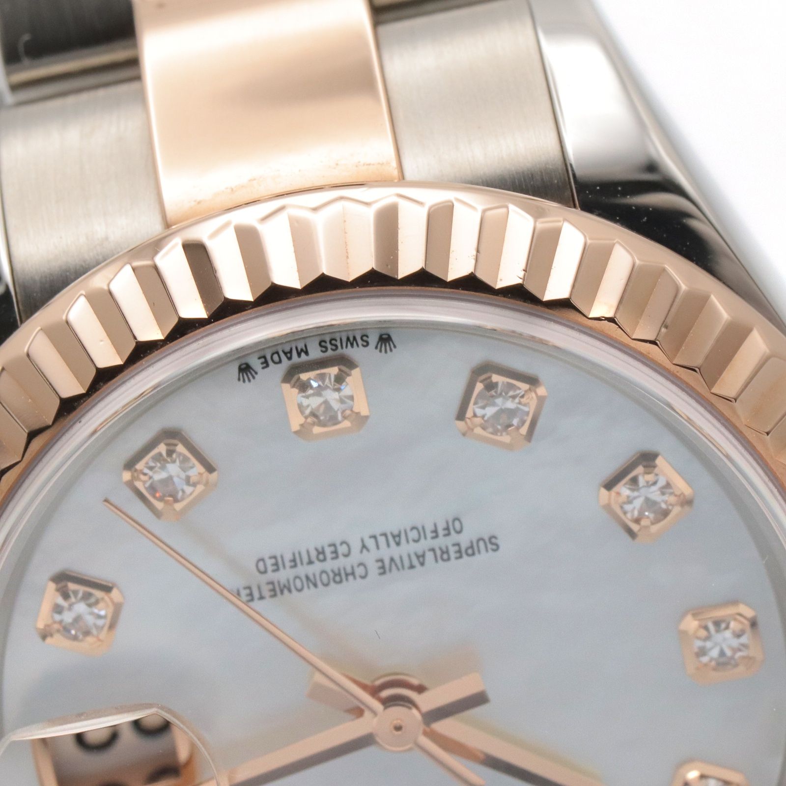ロレックス ROLEX 腕時計 デイトジャスト 10Pダイヤ ランダム番 