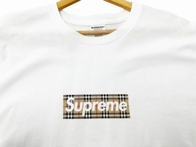 シュプリーム SUPREME × BURBERRY バーバリー 22SS Box Logo Tee