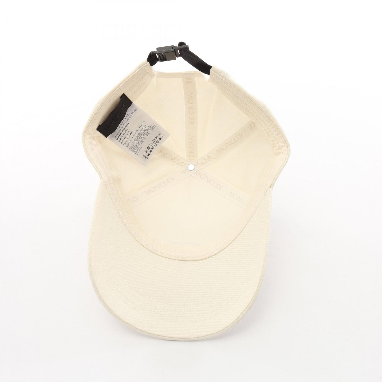 モンクレール MONCLER キャップ ロゴパッチ ベースボール 