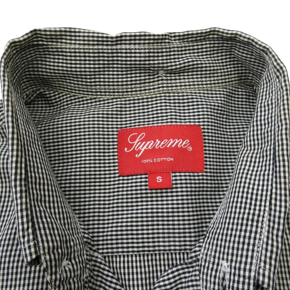 Supreme シュプリーム 14SS Mini Gingham Shirt ミニ ギンガムチェック