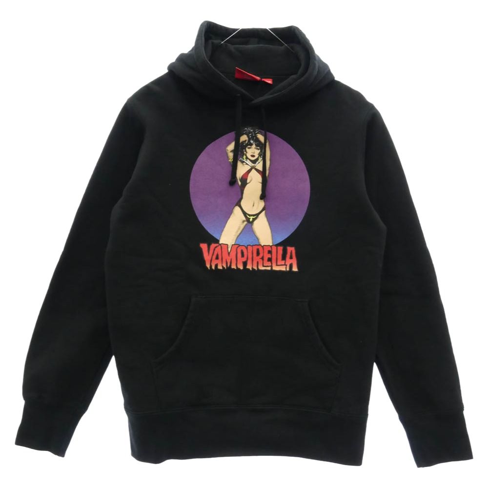 Supreme シュプリーム 17SS Vampirella Hooded Sweatshirt ヴァンパイア プルオーバーパーカー パーカー ブラック系 M【中古】 Supreme シュプリーム 17SS Vampirella Hooded Sweatshirt