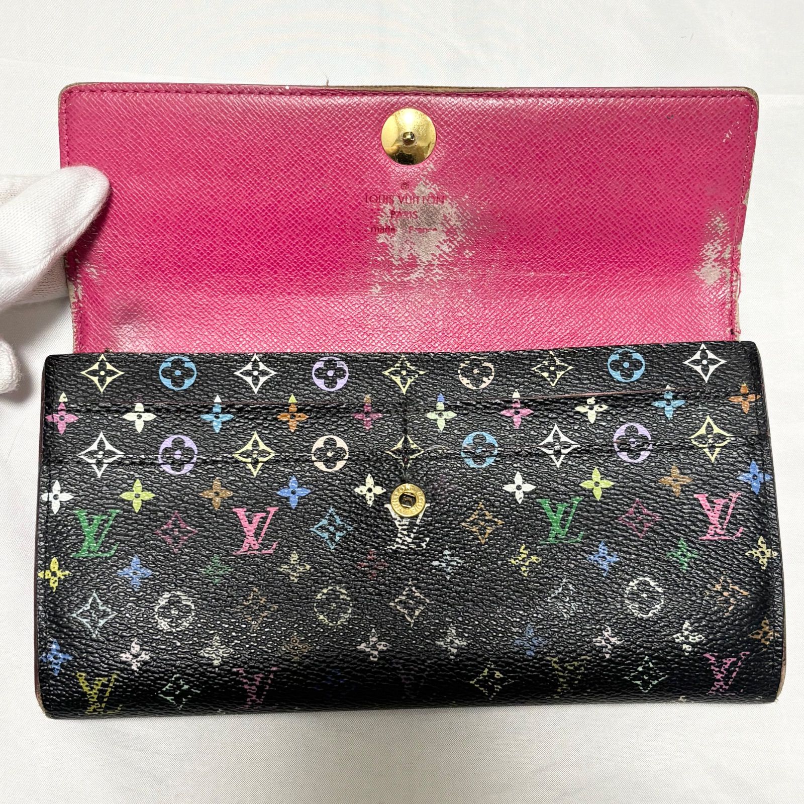 送料無料】Louis Vuitton/ルイヴィトン/ポルトフォイユサラ/長財布