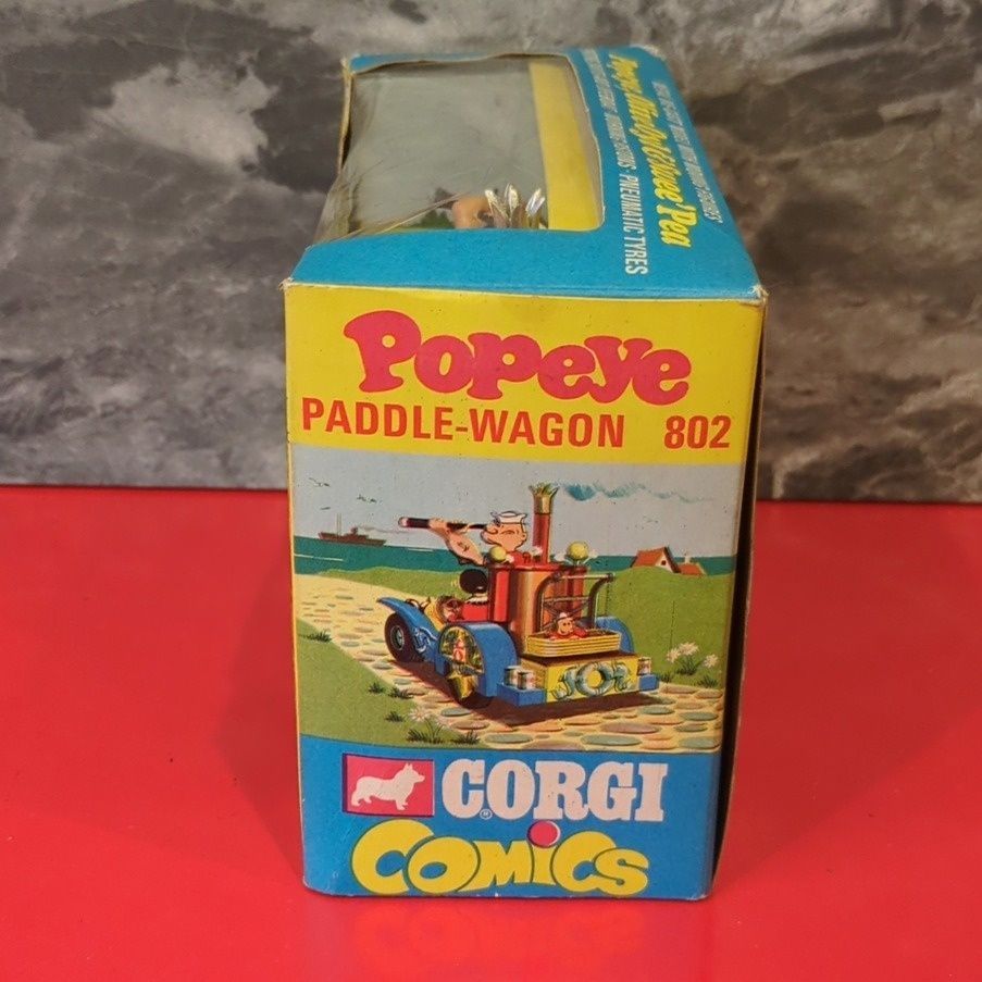 美品 CORGI COMICS コーギー・コミックス Popeye PADDLE WAGON ポパイ 