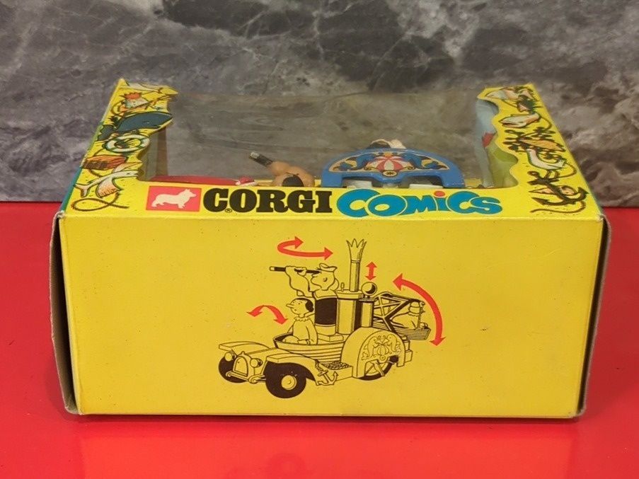 美品 CORGI COMICS コーギー・コミックス Popeye PADDLE WAGON ポパイ 