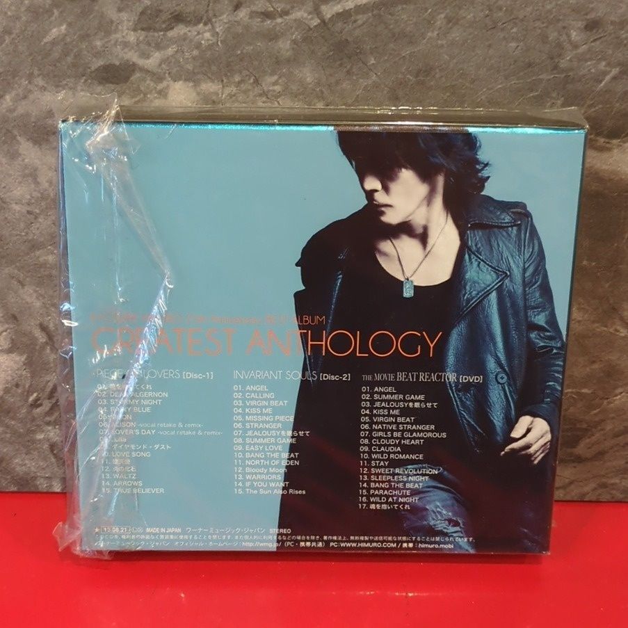 氷室京介 25th Anniversary BEST ALBUM GREATEST ANTHOLOGY 初回限定盤