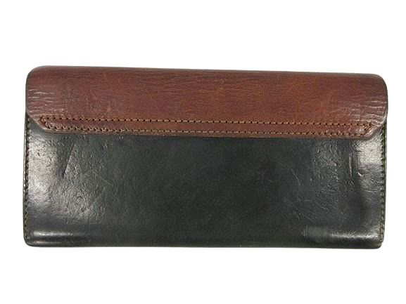モト MOTO LONG WALLET ロングウォレット 長財布 レザー 本革 グリーン