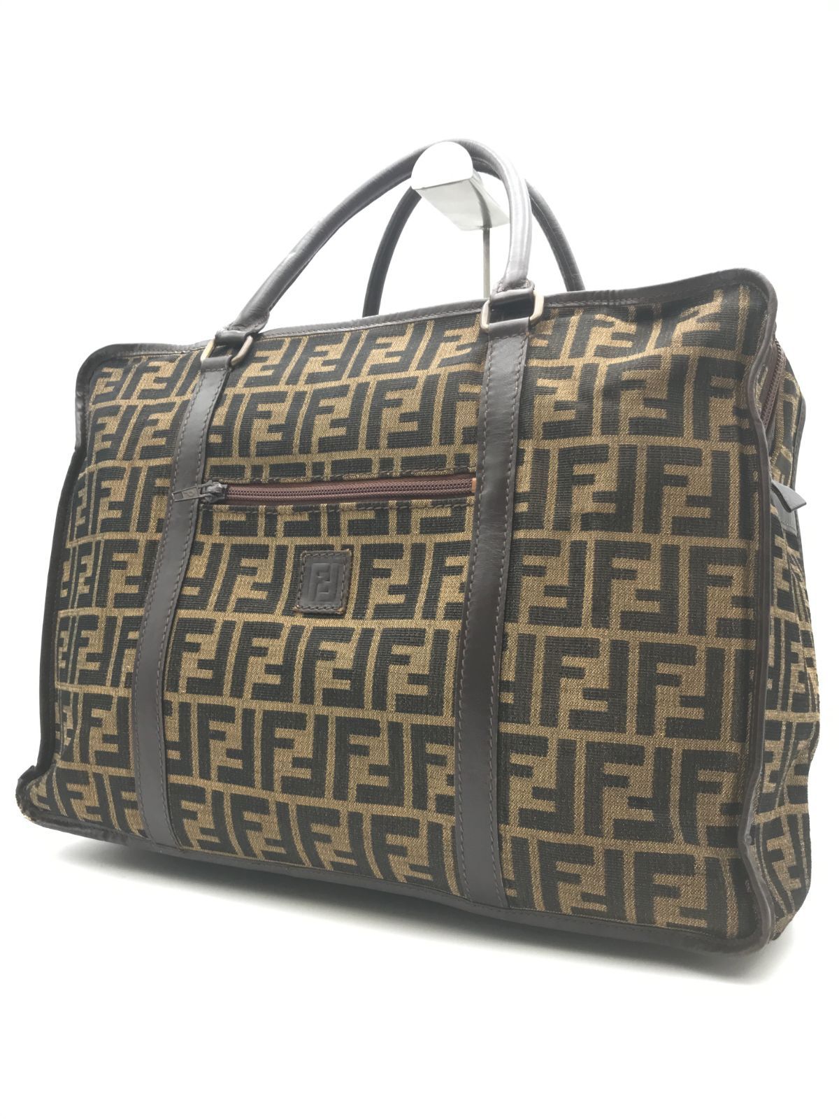 Fendi フェンディ ハンドバッグ トートバッグ ズッカ A4収納可