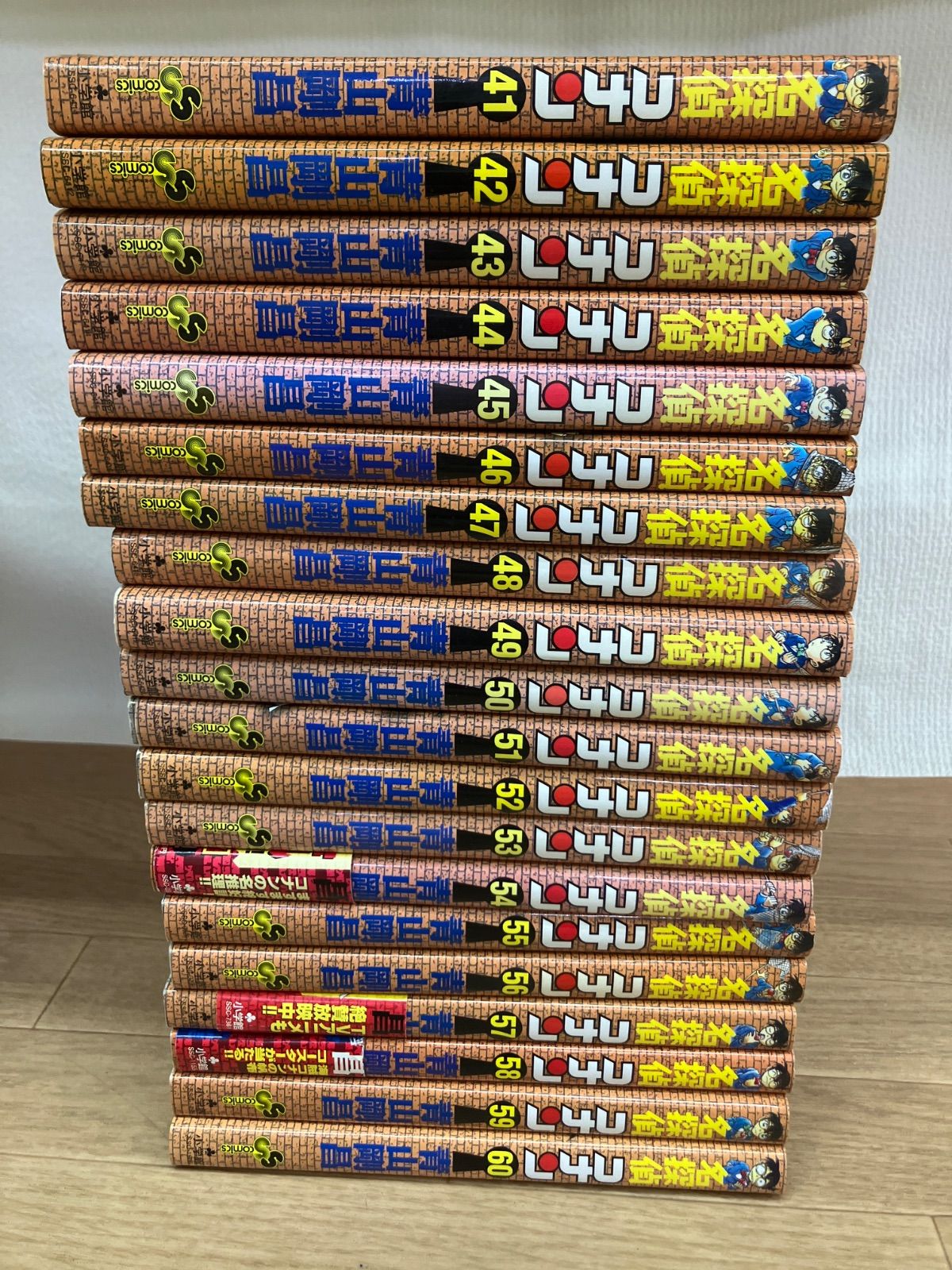 i*k様 名探偵コナン 全108巻（未開封4冊）+ 関連本14冊 ☆①【未開封あり】名探偵コナン 1～108巻 コミック全巻・関連本4冊