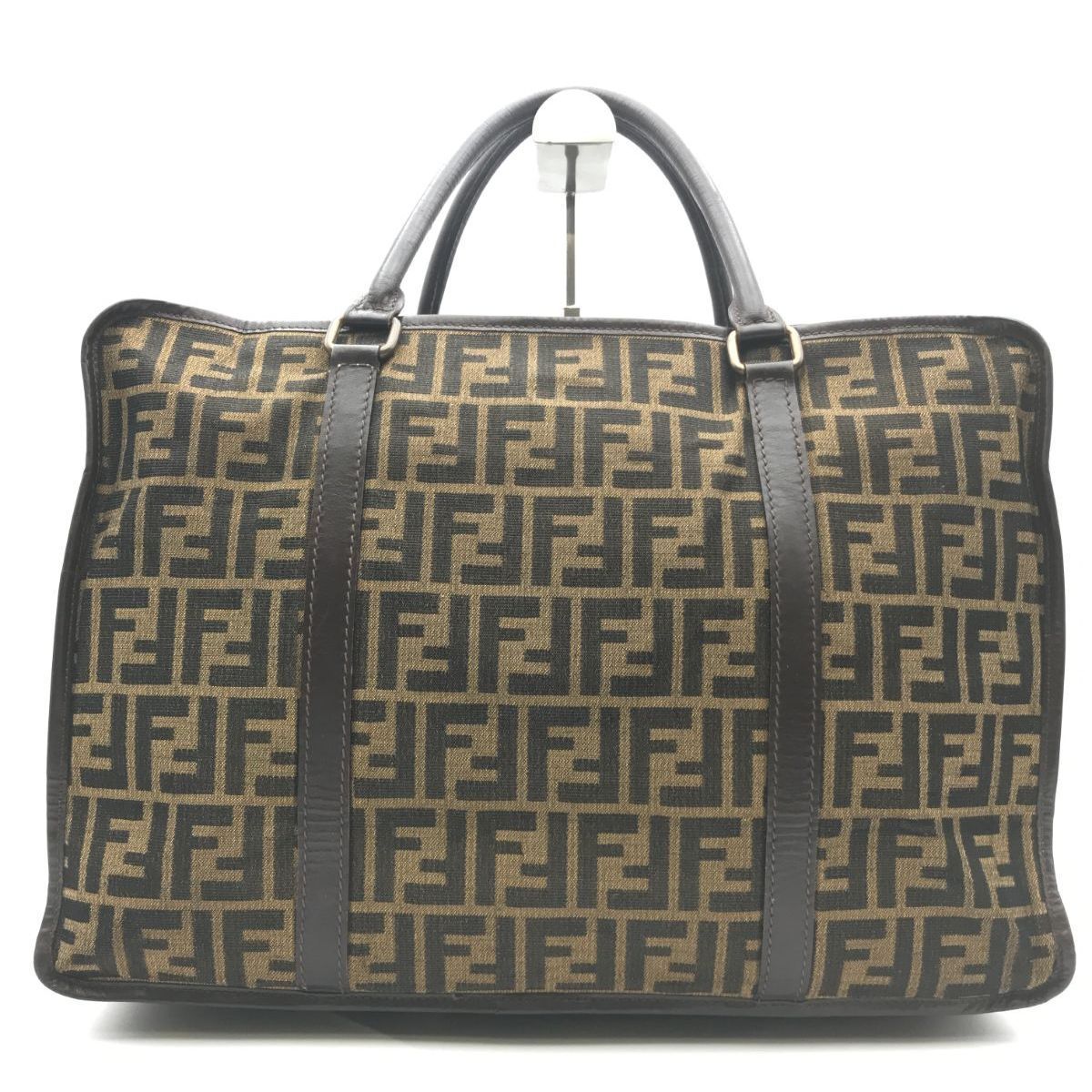 Fendi フェンディ ハンドバッグ トートバッグ ズッカ A4収納可