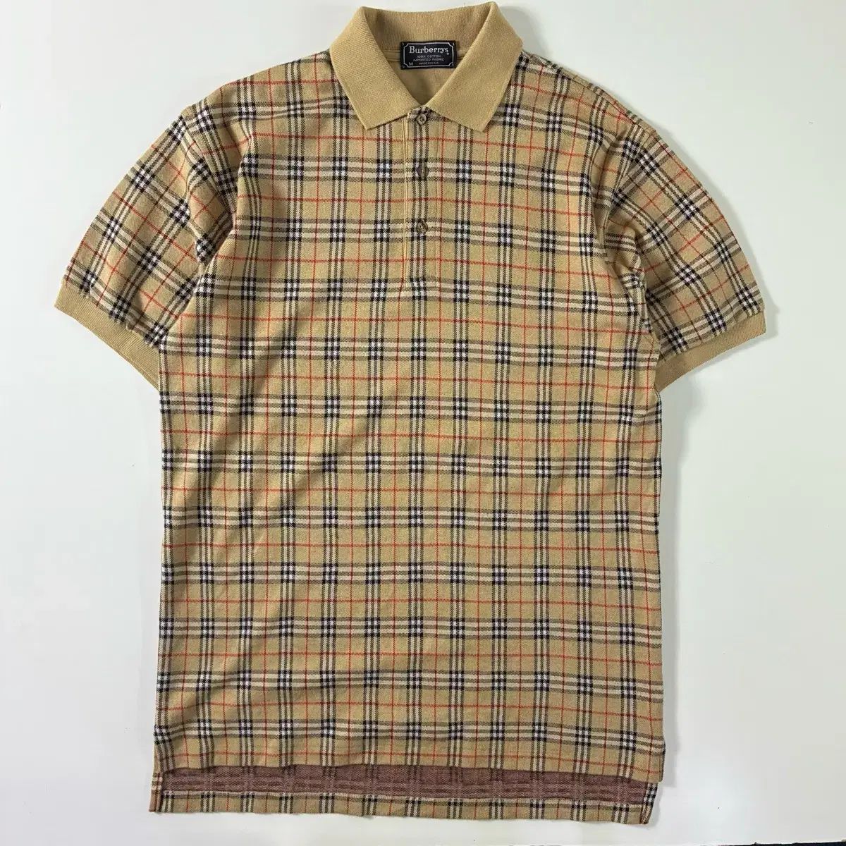 BURBERRY バーバリー ノヴァチェック 半袖 ポロTシャツ - メルカリ